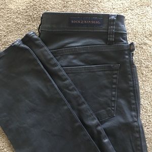Rock and Republic dark navy pants.